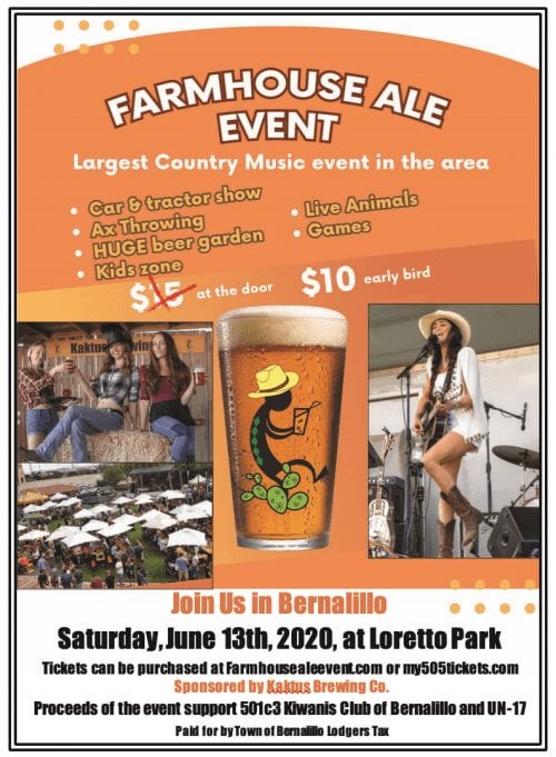 Farmhouse Ale Event Flyer 