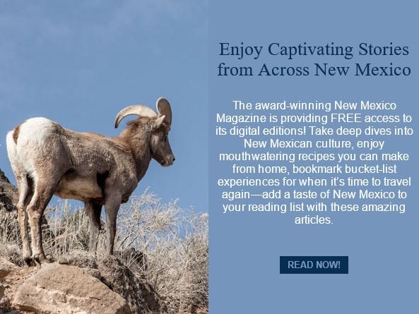 Enjoy Captivating Stories from Across New Mexico. The award winning New MExico magazine is providing free access to its digital editions.